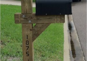 6×6 Cedar Mailbox Post Plans 6×6 Handmade Single Treated Mailbox Post