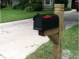 6×6 Mailbox Post Plans Mailbox Post Posts and 4×4 On Pinterest