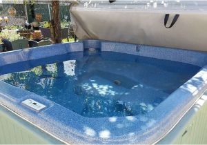 7×7 Hot Tub Cover Used 7×7 240v 2 Pump Needs New Cover Blue Hot Tub In