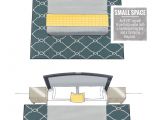 8 X 10 Rug Queen Bed What Size Rug Fits Under A King Bed Design by Numbers Living