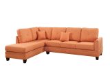 80 Inch Sectional sofa Amazon Com Poundex F6514 Bobkona Bandele Sectional Set Citrus