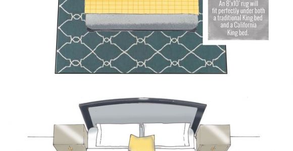 8×10 Rug Under Queen Bed What Size Rug Fits Under A King Bed Design by Numbers Master