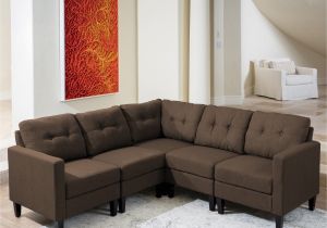 90 Inch Sectional sofa with Chaise Shop Emmie Mid Century Modern 5 Piece Sectional sofa Set by