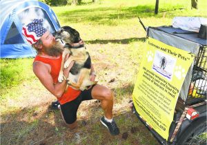 A1 Carpet Cleaning Brunswick Ga A Veteran and His Dog Cross Country for Cause Local News the