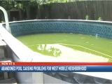 Above Ground Pools Mobile Al Abandoned Pool Causing Problems for West Mobile