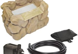 Above Ground Turtle Pond Kit Pond Kits Ponds Pond Accessories the Home Depot