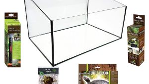 Above Ground Turtle Pond Kit Reptiles Planet Aquatic Turtle Terrarium Kit 60 X 40 X 28 Cm Amazon