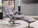 Accent Chairs Under 100 Walmart Mainstays Plush Pillowed Recliner Swivel Chair and Ottoman Set