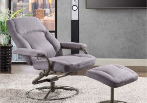 Accent Chairs Under 100 Walmart Mainstays Plush Pillowed Recliner Swivel Chair and Ottoman Set