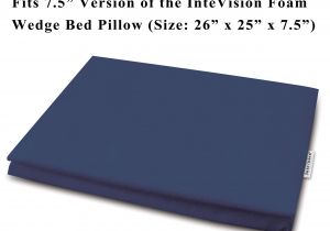 Acid Reflux Wedge Pillow for Side Sleepers Amazon Com Pharmedoc Bed Wedge Pillow 26 25 7 5