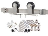 Acme Barn Door Hardware Acme 6 6 Ft Premium Stainless Steel Interior Modern