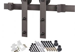 Acme Barn Door Hardware Kit Barn Door Hardware Kit 6 1 2 Ft Bent Strap Sliding Barn