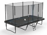 Acon Air 16 Sport Trampoline with Enclosure and Ladder Acon Wave Fp45 Floorball Rebounder