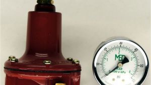 Adjustable High Pressure Propane Regulator with Gauge Megr 6120 30 Propane Regulator Adjustable High Pressure Gauge