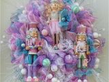 Advent Wreath Kits Hobby Lobby Nutcracker Sugarplum Fairy Deco Mesh Wreath Made by the Artful Diva