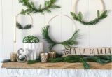 Advent Wreath Kits Hobby Lobby Simple Diy Holiday Wreath with Fresh Greens and An Announcement