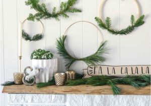 Advent Wreath Kits Hobby Lobby Simple Diy Holiday Wreath with Fresh Greens and An Announcement