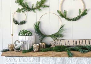 Advent Wreath Kits Hobby Lobby Simple Diy Holiday Wreath with Fresh Greens and An Announcement