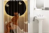 Afro American Bathroom Sets Afrocentric Afro Hair African Women 1458 Shower Curtain