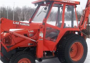 Aftermarket Cabs for Kubota Tractors Tractor Cab Enclosure for Kubota L45 Tlb Black