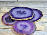 Agate Slices Hobby Lobby Diy Agate Slice Coasters Handmade Natural Gift Set