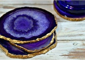 Agate Slices Hobby Lobby Gold Edge Agate Coasters