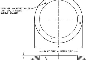 Air Vent Deflector Ceiling Commercial Submittals Specs Ameriflow