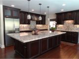 Alaska White Granite with Dark Cabinets Make Your Elegant Kitchen with Alaska White Granite