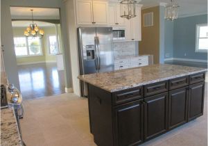 Alaska White Granite with Espresso Cabinets Love White Cabinets Espresso island Alaska White