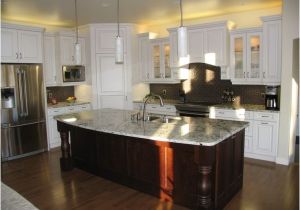 Alaska White Granite with Maple Cabinets Kitchen Cabinets Maple Arctic White island Cabinets