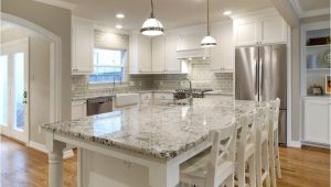 Alaska White Granite with Off White Cabinets Make Your Elegant Kitchen with Alaska White Granite