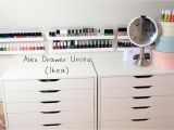 Alex 9 Drawer Dupe Bedroom Ikea Alex 9 Drawer Dupe Ikea Makeup organizer Scarf