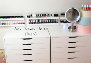 Alex 9 Drawer Dupe Bedroom Ikea Alex 9 Drawer Dupe Ikea Makeup organizer Scarf