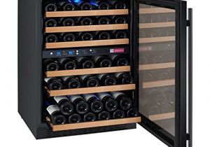 Allavino Wine Cooler Reviews Allavino Flexcount Vswr56 2bwrn Black 56 Bottle Dual Zone