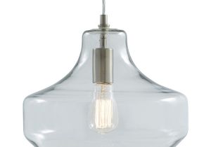 Allen and Roth Lighting Replacement Glass Shop Allen Roth 12 01 In Brushed Nickel Art Deco Single