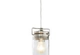 Allen and Roth Lighting Replacement Glass Shop Allen Roth Vallymede Brushed Nickel Farmhouse Mini