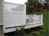 Alternatives to Lattice for Deck Skirting Azek Low Maintenance 6 Deck Privacy Panel with Lattice top Yard