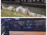 Alternatives to Lattice for Deck Skirting Lattice Alternative Under the Deck so Easy House Pinterest