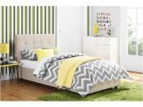 Amherst Upholstered Platform Bed Instructions Avenue Greene Romeo Tan Linen Upholstered Twin Bed Free