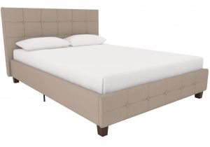 Amherst Upholstered Platform Bed Instructions Cama Tapizada Rose Dhp Furniture