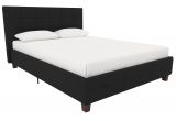 Amherst Upholstered Platform Bed Instructions Rose Upholstered Bed Dhp Furniture