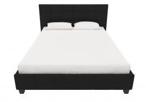 Amherst Upholstered Platform Bed Instructions Rose Upholstered Bed Dhp Furniture