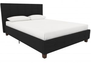 Amherst Upholstered Platform Bed Instructions Rose Upholstered Bed Dhp Furniture