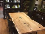 Amish Furniture Stores Near Sugarcreek Ohio Live Edge Dining Room by Weaver Barns Live Edge Amish Country