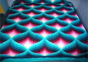 Amish Light In the Valley Quilt Pattern Amish Quilt Light In the Valley Pattern New Teal Green