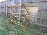 Amish Wooden Clothes Drying Rack Plans Bl Working Wooden Clothes Drying Rack Plans