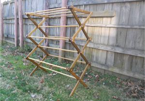 Amish Wooden Clothes Drying Rack Plans Bl Working Wooden Clothes Drying Rack Plans