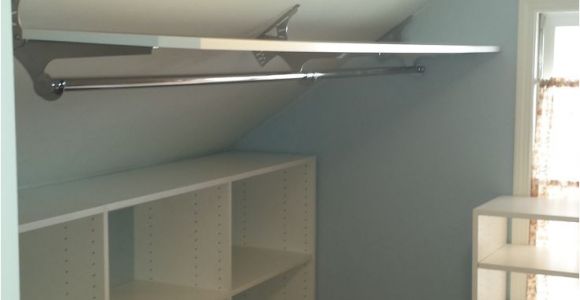 Angled Ceiling Clothes Rod Bracket Marcy Kittl Marcellakittl On Pinterest