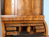 Antique Furniture with Hidden Compartments Antique Biedermeier Elmwood Secretary with Hidden