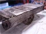Antique Mining Cart for Sale How to Build A Factory Cart Coffee Table Restore An Old Factory Cart
